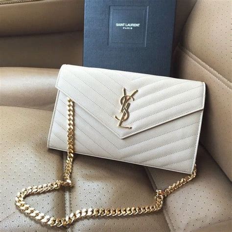 white ysl crossbody bag